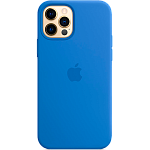 Чохол Silicone Case для Apple iPhone 14 Pro Max (Capri Blue) AA