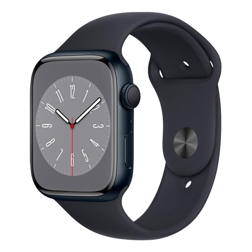 Смарт-часы Apple Watch Series 8 41mm Midnight Aluminum Case with Midnight Sport Band (MNP53UL/A)
