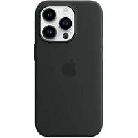 Чехол Apple Silicone Case with MagSafe Midnight для iPhone 14 Pro (MPTE3)