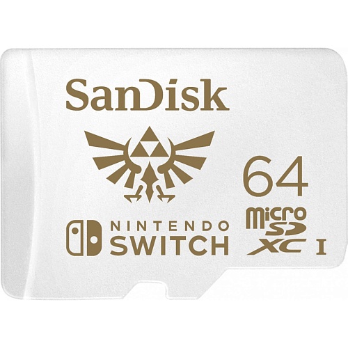 Карта памяти SanDisk microSDXC 64 GB A1 UHS-I Ultra for Nintendo Switch (SDSQXAT-064G-GNCZN)