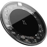 Беспроводное зарядное устройство Baseus Simple Wireless 15W Charger Type-C Version (WXJK-BA02) Transparent