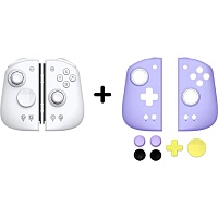 Геймпад Mobapad M6 HD Controller Pro Joy-Сons + Purple Panel для Nintendo Switch (L и R геймпад)