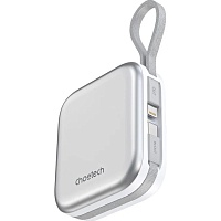 Внешний аккумулятор Choetech Magnetic Wireless B697-WH 10000mAh 22.5W White Внешний аккумулятор Choetech Magnetic Wireless B697-WH 10000mAh 22.5W White