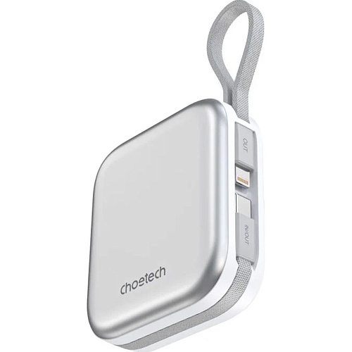 Внешний аккумулятор Choetech Magnetic Wireless B697-WH 10000mAh 22.5W White