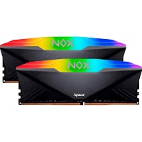 Модуль памяти DDR4 Apacer NOX RGB 2х16GB 3600MHz Black (AH4U32G36C25YNBAA-2) Модуль памяти DDR4 Apacer NOX RGB 2х16GB 3600MHz Black (AH4U32G36C25YNBAA-2)