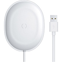 Бездротовий зарядний пристрій Baseus Jelly 15W White (WXGD-02) - придбати в Дніпрі, Україні: ціна, характеристики | інтернет-магазин TOUCH