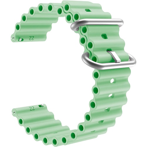 Универсальный ремешок для смарт-часов Ocean Band 22mm Pistachio
