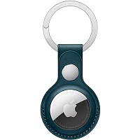 Чехол для поисковой метки Apple AirTag Leather Key Ring (Baltic Blue) HC