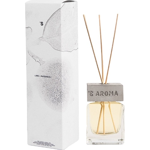 Аромадиффузор Sister's Aroma Lime + Patchouli 110 мл (4820227782376)