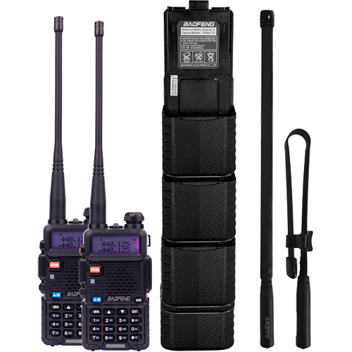 Рация Baofeng UV-5RHC Tactical Black