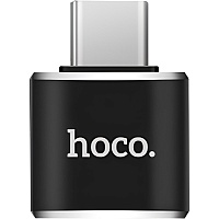 Переходник Hoco UA5 Type-C to USB Black (64121) Переходник Hoco UA5 Type-C to USB Black (64121)