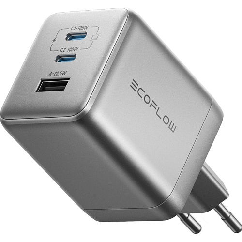 Мережевий зарядний пристрій EcoFlow RAPID Pro Charger 100W (EFA-100W-GAN-CHARGER-EU) - придбати в Дніпрі, Україні: ціна, характеристики | інтернет-магазин TOUCH