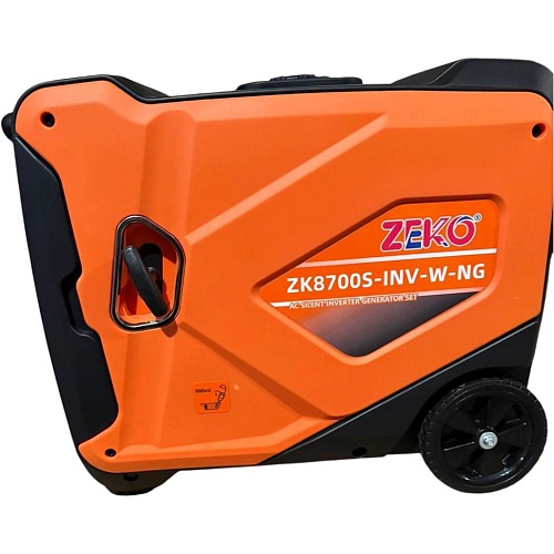 Инверторный газово-бензиновый генератор Zeko ZK8700S-INV-W-NG