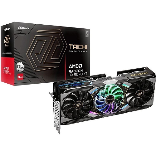 Видеокарта ASRock Radeon RX 9070 XT Taichi 16GB OC (RX9070XT TC 16GO) UA 