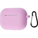 Чехол Silicone Case + Carabine для Apple AirPods Pro 2 Lilac
