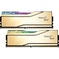 Модуль памяти DDR5 G.Skill Trident Z5 Royal 2x16GB 6000MHz Gold (F5-6000J2836G16GX2-TR5G)
