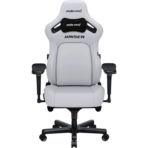 Геймерское кресло Anda Seat Kaiser 4 L Leather Cloudy White (AD12YDDC-L-20-W-PV/C)