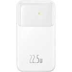 Зовнішній акумулятор Baseus Comet Digital Display 10000mAh 22.5W White (PPMD020002)