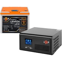 Источник бесперебойного питания (ИБП) LogicPower B1500 + LiFePO батарея 1280Wh (29578)