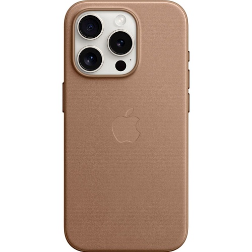 Чехол Apple FineWoven Case with MagSafe для iPhone 15 Pro Taupe (MT4J3ZM/A)
