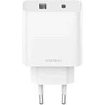 Сетевое зарядное устройство CUKTECH A19 EU 30W Charger USB-A+USB-C White