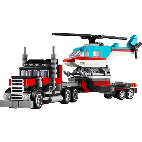 Конструктор LEGO Creator Бортовой грузовик с вертолетом (31146) 