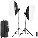 Студійне світло Godox SL100D-K2 Softbox Kit 