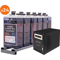 Источник бесперебойного питания (ИБП) LogicPower B7000 + 24 x OPzS 2V - 280Ah (19673)