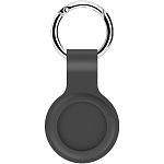 Чехол для поисковой метки Apple AirTag Silicone Key Ring Grey HC