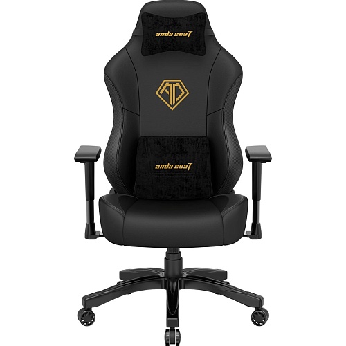 Геймерське крісло Anda Seat Phantom 3 L Black & Gold (AD18Y-06-B-PVC) - придбати в Дніпрі, Україні: ціна, характеристики | інтернет-магазин TOUCH