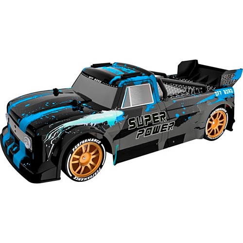 Машинка на радиоуправлении JJRC Q123 Off-Road Truck Drifting Car Black/Blue