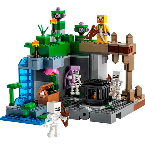 Конструктор LEGO Minecraft Подземелье скелета (21189)