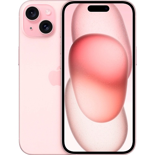 Смартфон Apple iPhone 15 256GB eSIM Pink (MTM53)