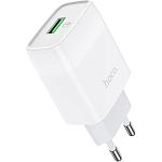 Сетевое зарядное устройство Hoco C72Q Glorious 18W White (732514)