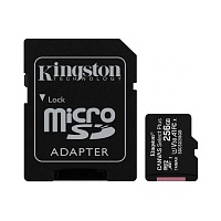 Карта пам'яті Kingston 256GB microSDXC Canvas Select Plus A1 C10 + SD адаптер (SDCS2/256GB) - придбати в Дніпрі, Україні: ціна, характеристики | інтернет-магазин TOUCH