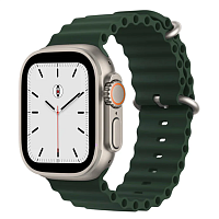 Ремінець Ocean Band для Apple Watch 38/40/41mm Forest Green - придбати в Дніпрі, Україні: ціна, характеристики | інтернет-магазин TOUCH Ремінець Ocean Band для Apple Watch 38/40/41mm Forest Green - придбати в Дніпрі, Україні: ціна, характеристики | інтернет-магазин TOUCH