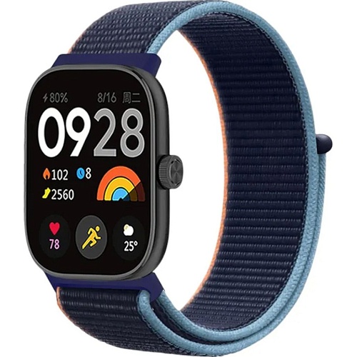 Ремешок ArmorStandart Nylon Loop для Xiaomi Mi Band 8 Pro/9 Pro / Redmi Watch 4/5 Blue (ARM73977) Ремешок ArmorStandart Nylon Loop для Xiaomi Mi Band 8 Pro/9 Pro / Redmi Watch 4/5 Blue (ARM73977)