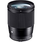 Объектив Sigma AF 16mm f/1.4 DC DN Contemporary Canon EF-M
