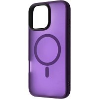 Чехол Wave Matte Insane Magnetic Ring with MagSafe для Apple iPhone 16 Pro Deep Purple Чехол Wave Matte Insane Magnetic Ring with MagSafe для Apple iPhone 16 Pro Deep Purple