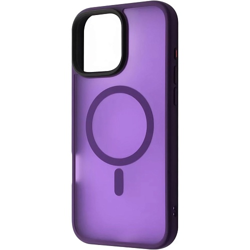 Чехол Wave Matte Insane Magnetic Ring with MagSafe для Apple iPhone 16 Pro Deep Purple