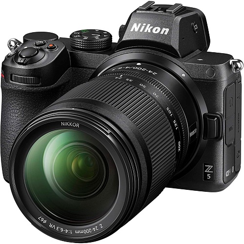 Беззеркальный фотоаппарат Nikon Z 5 Kit 24-200mm f/4-6.3 Black (VOA040K004)