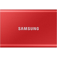 Внешний SSD накопитель Samsung T7 2TB Red (MU-PC2T0R/WW)
