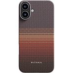 Чехол Pitaka Tactile Woven Case MagEZ для Apple iPhone 16 Sunset (KI1601U)