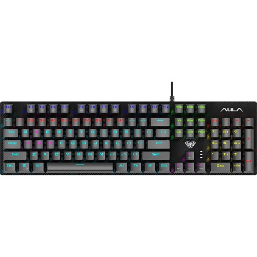Клавиатура Aula S2022 KRGD Blue Hot-Swap Black ENG/UA (6948391202235)