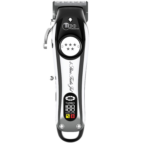 Машинка для стрижки TICO Professional 5 Star Turbo Jet Silver (100424)