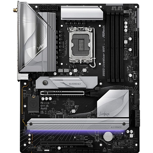 Материнська плата ASRock B860 LiveMixer WiFi - придбати в Дніпрі, Україні: ціна, характеристики | інтернет-магазин TOUCH