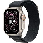 Смарт-часы Apple Watch Ultra 3 49mm Natural Titanium Case with Black Alpine Loop Medium (MF1V4+MFTF4)