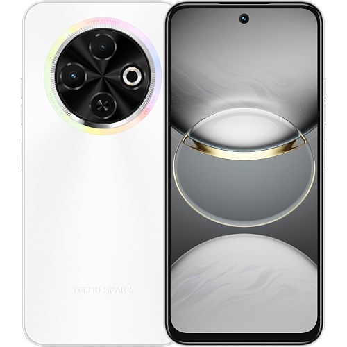 Смартфон Tecno Spark 30C 6/128GB Orbit White (4894947051784) - придбати в Дніпрі, Україні: ціна, характеристики | інтернет-магазин TOUCH