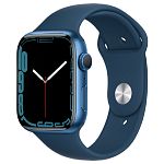 Смарт-годинник Apple Watch Series 7 GPS 45mm Blue Aluminum Case with Blue Sport Band (MKN83)