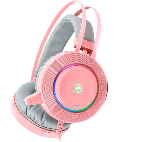 Игровые наушники Bloody G521 (Pink)